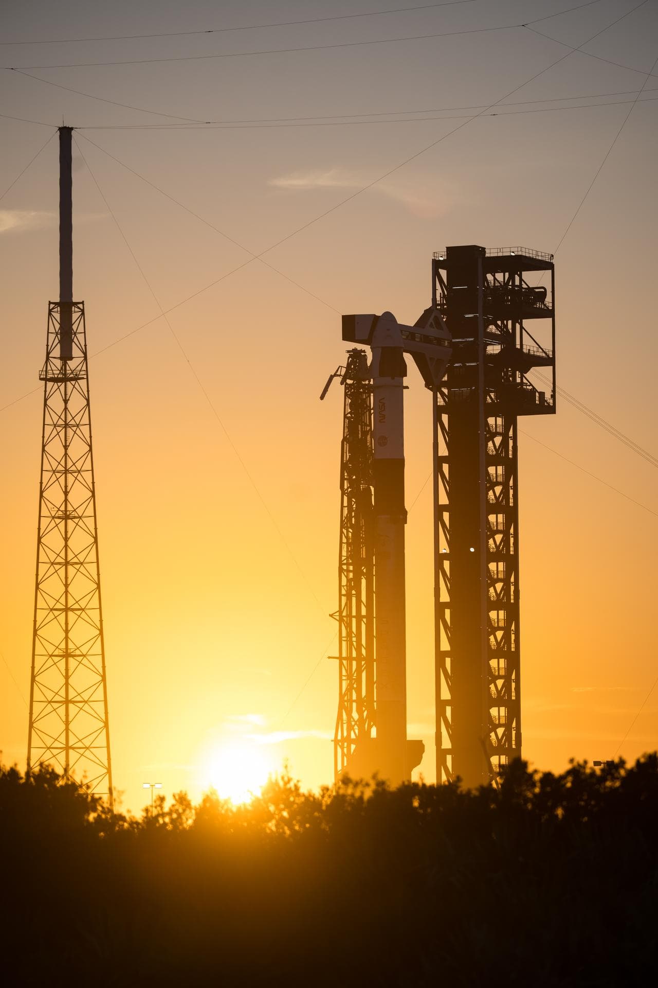 NASA, SpaceX Work Toward Friday Morning Crew-12 Launch