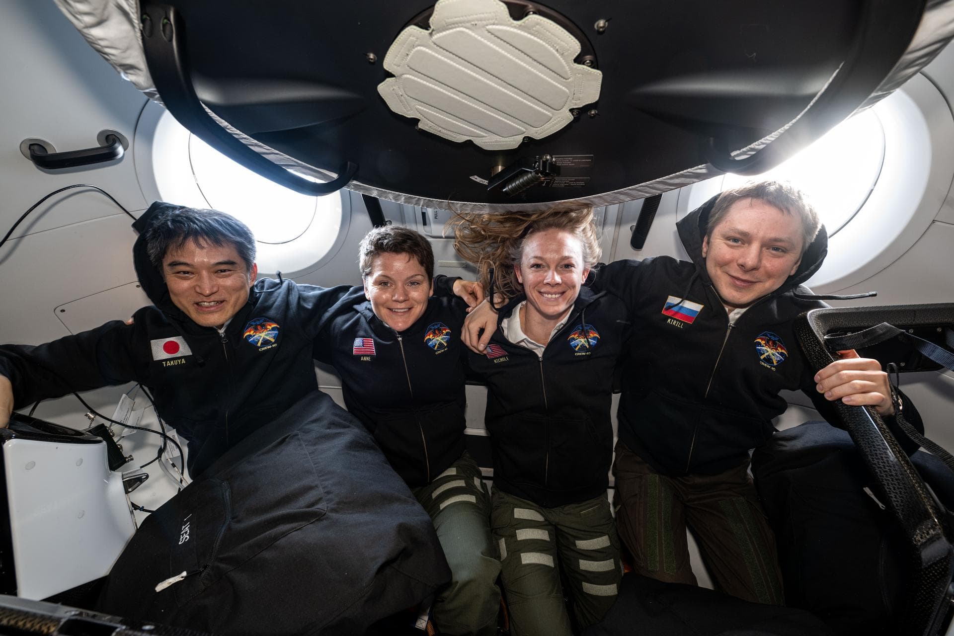 Crew-10 Members Enter Dragon for Departure Live on NASA+