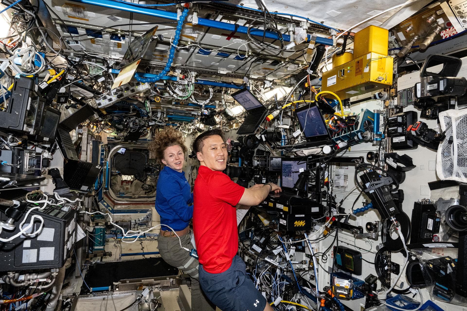 Crew Studies Cardiac Health and Unpacks Cygnus, Progress Spacecraft