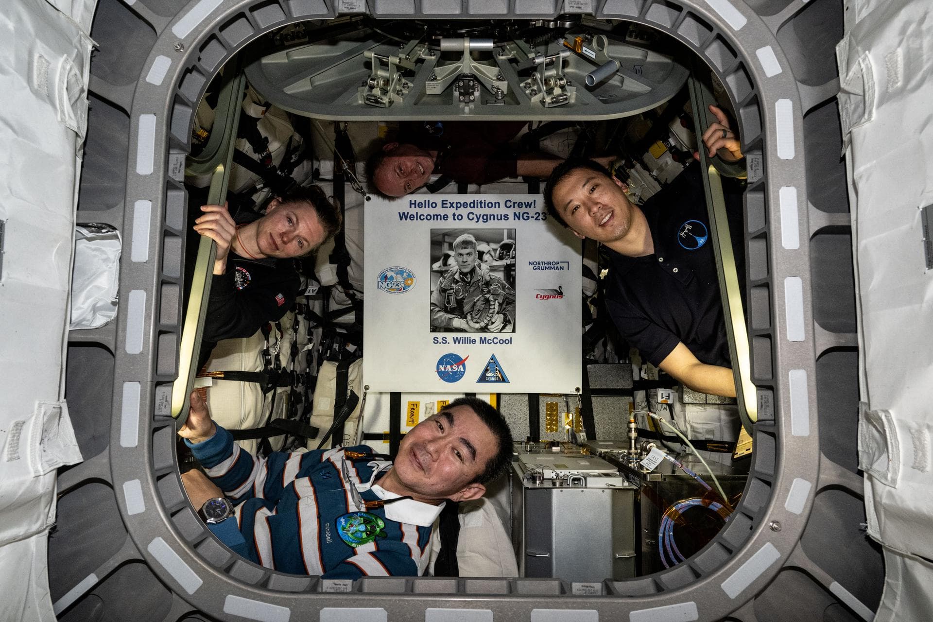 Crew Begins Week Configuring Advanced Physics, Space Tech Demo Hardware