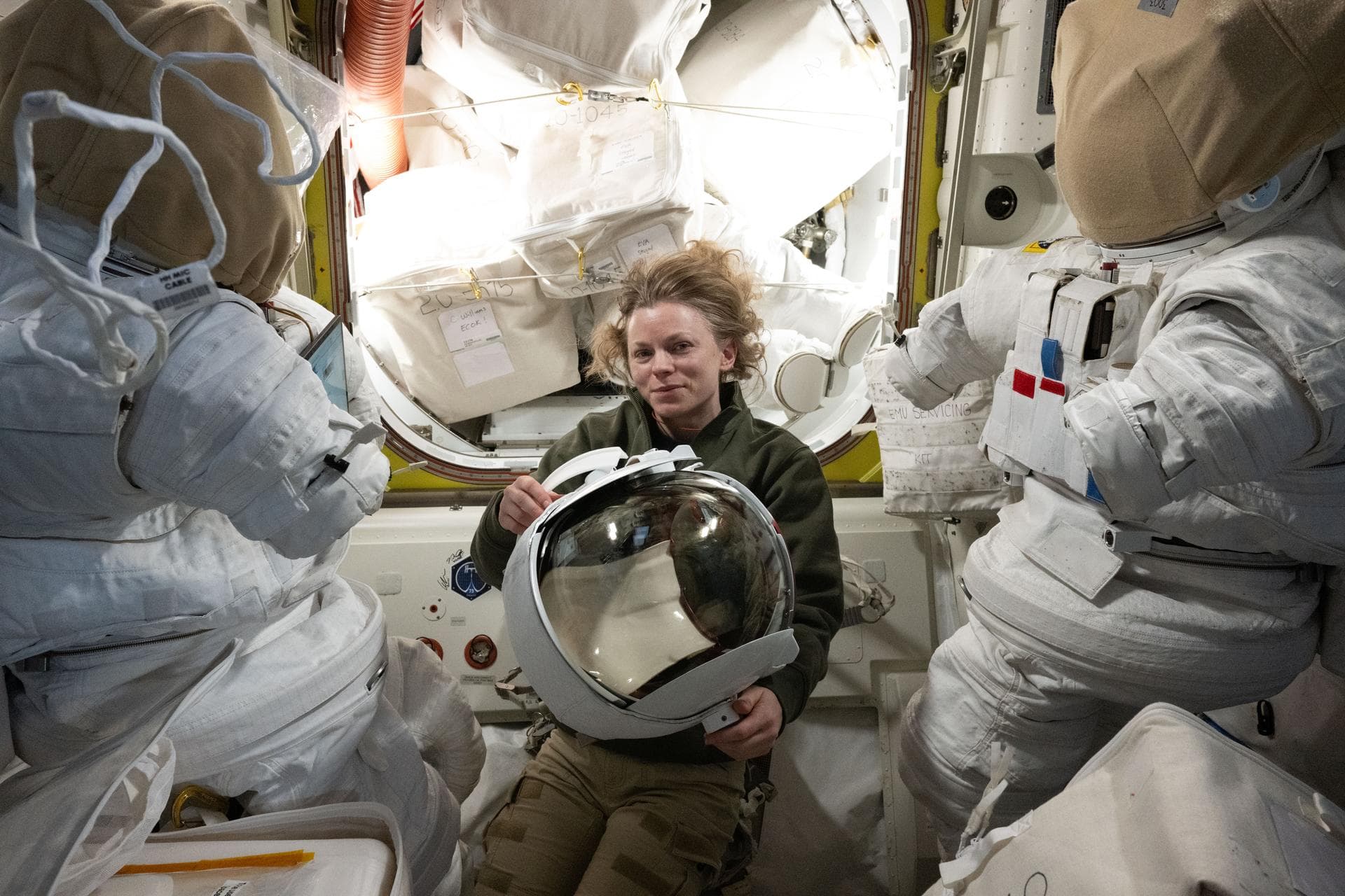 Stem Cells, Robotics, and Spacesuits Top Station Crew Day