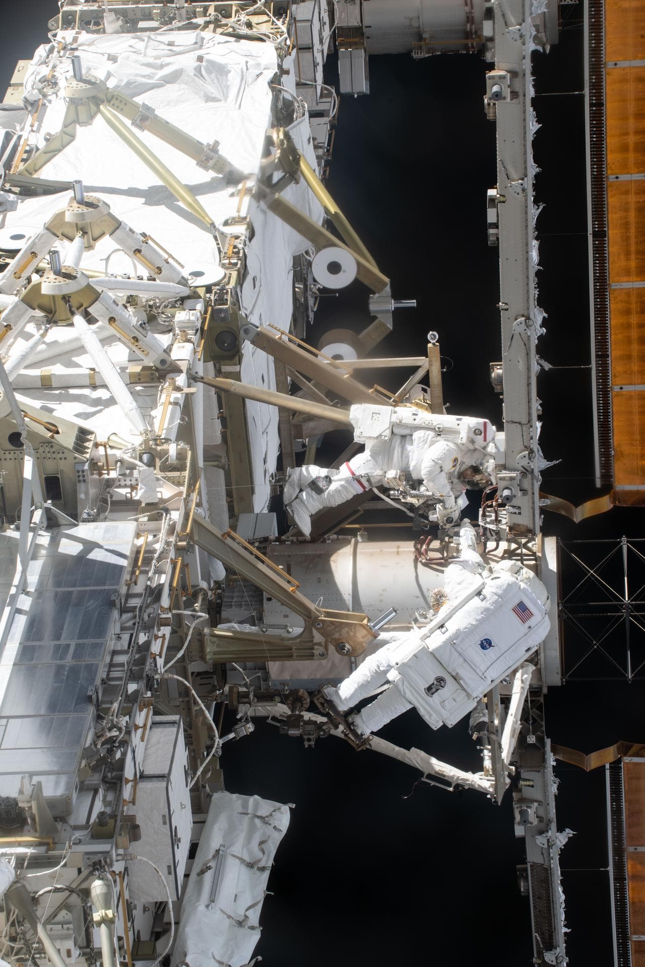 NASA Announces Spacewalkers for Robotic Arm Repair Work