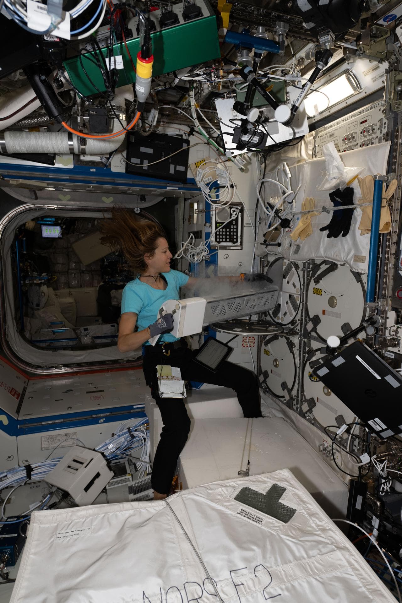 Medical Tests, Microbiology Top Research Schedule Aboard Station