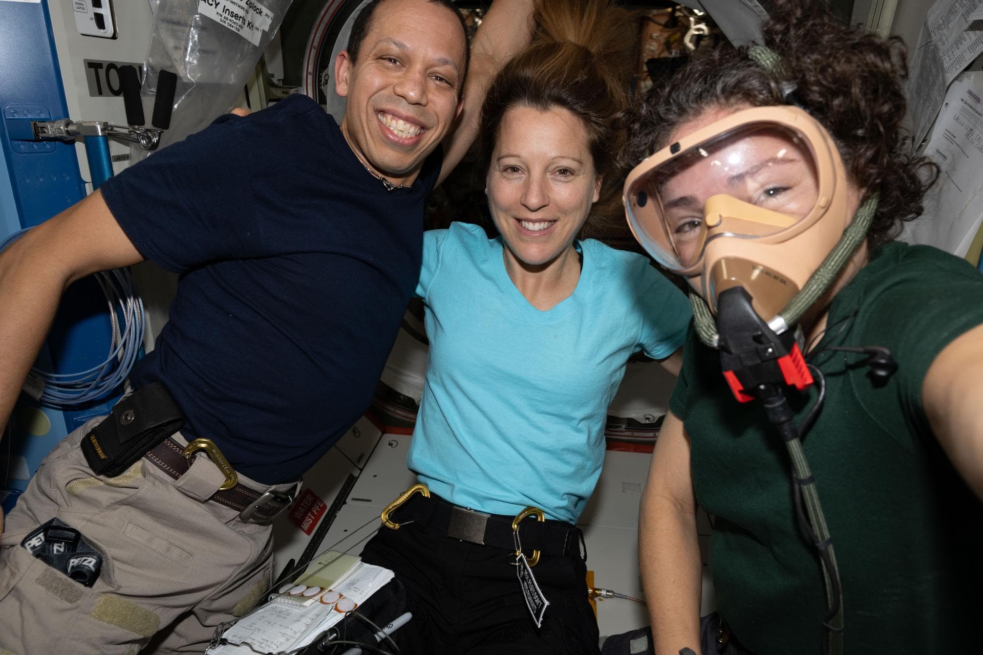 Busy Day of Space Science and Lab Maintenance Greets Station Crew