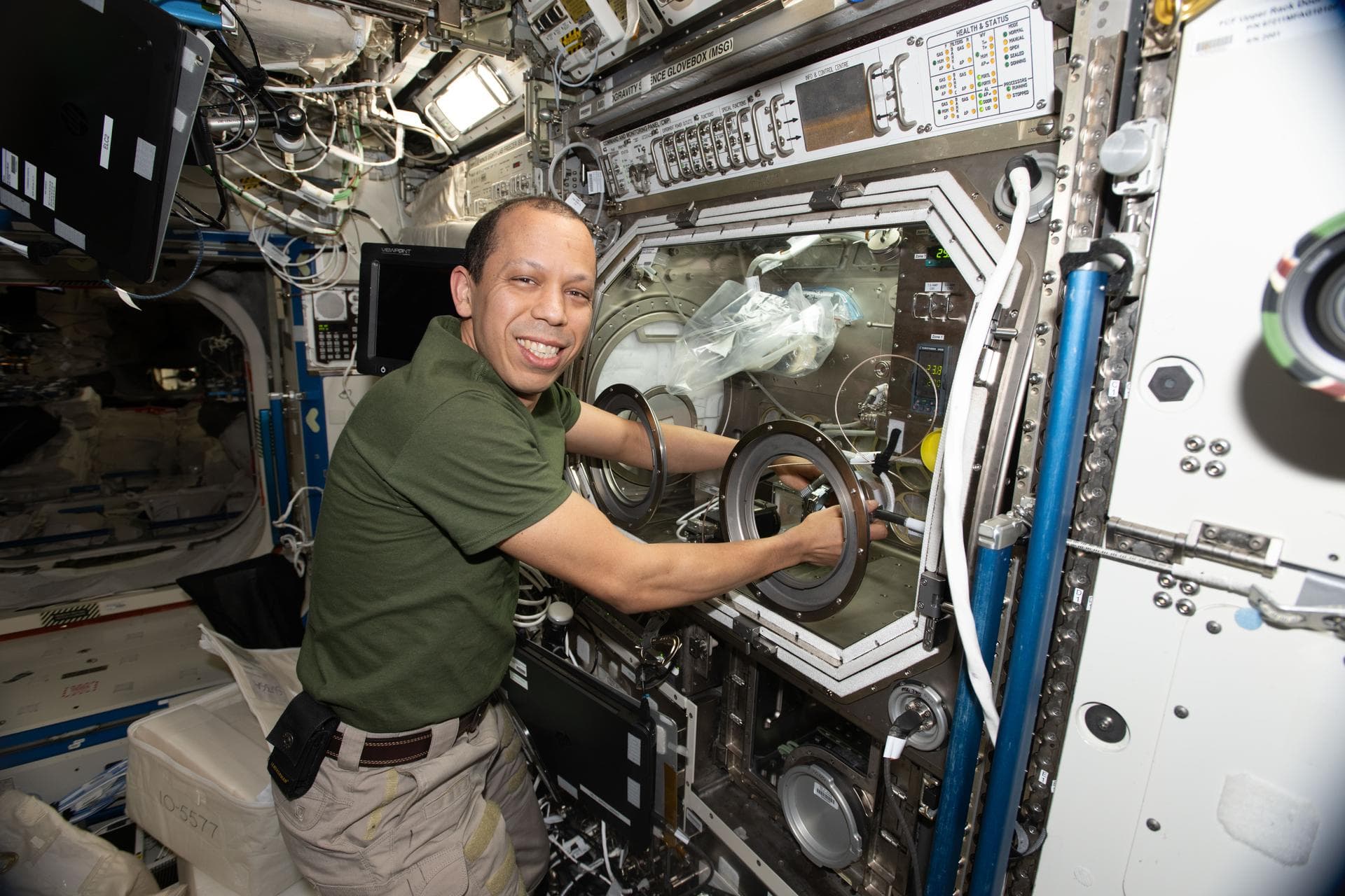 Bacteria, Cartilage, and Metal Tops Tuesday’s Research Aboard Station