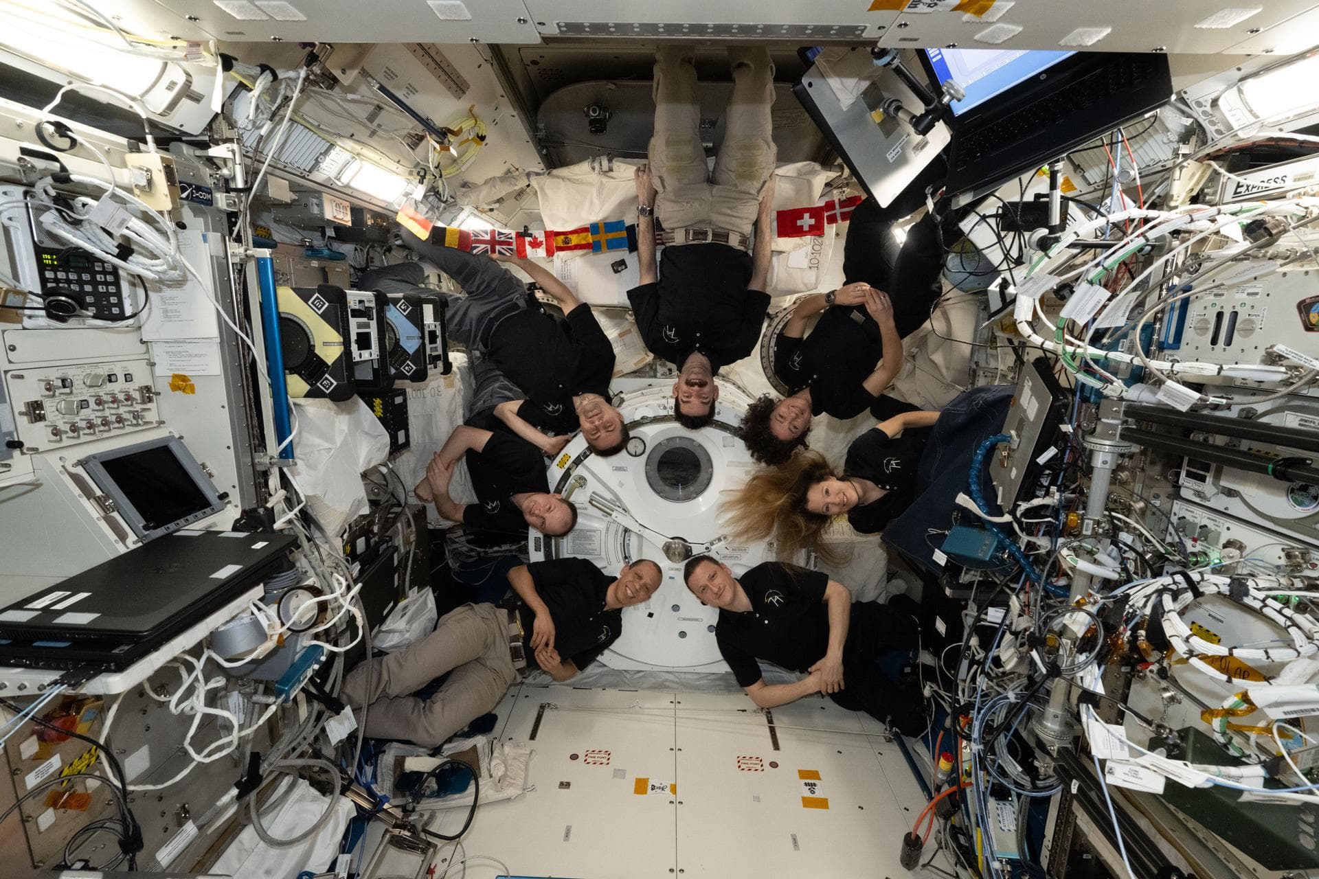 Expanded Crew Works Science, Microgravity Adaptation, and Next Crew Departure