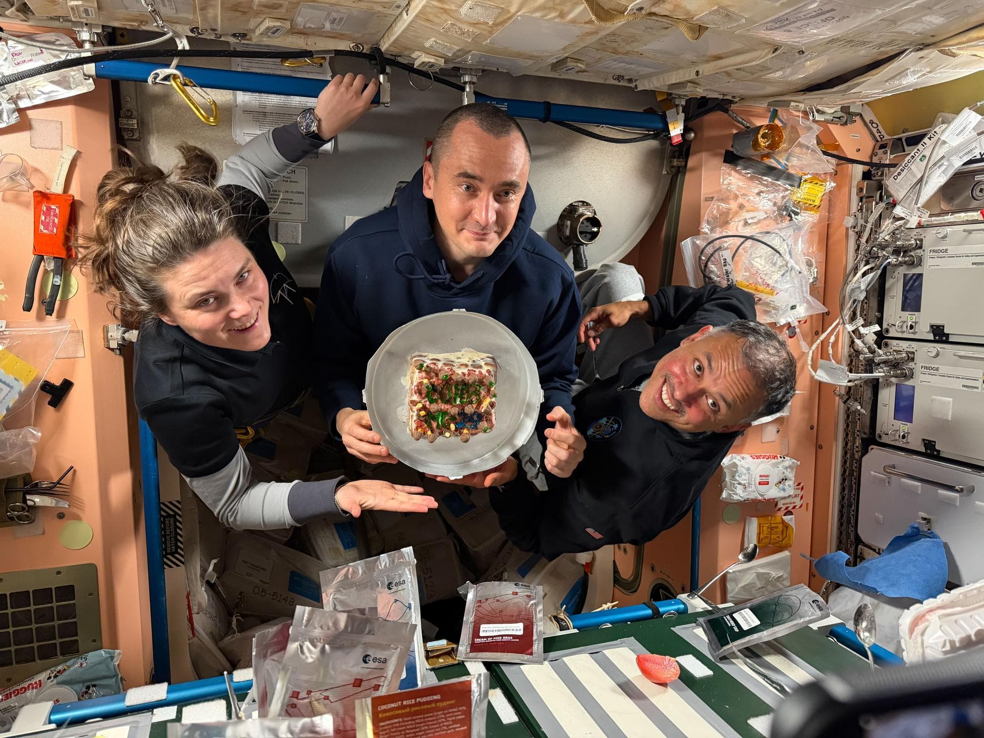 Weekend Departure Preps Continue as Crew Works Science, Spacesuits