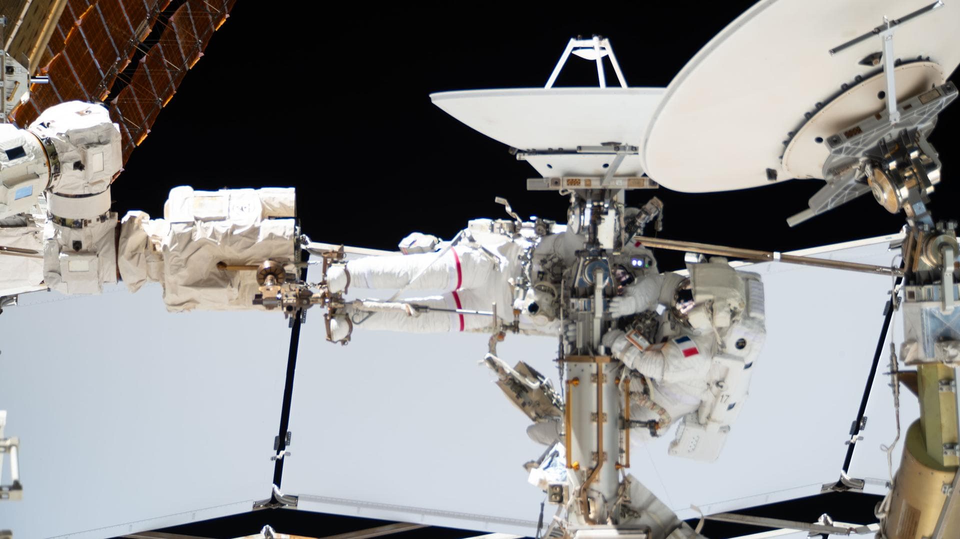Expedition 75 Cleans Up After Spacewalk, Keeps Up Microgravity Research