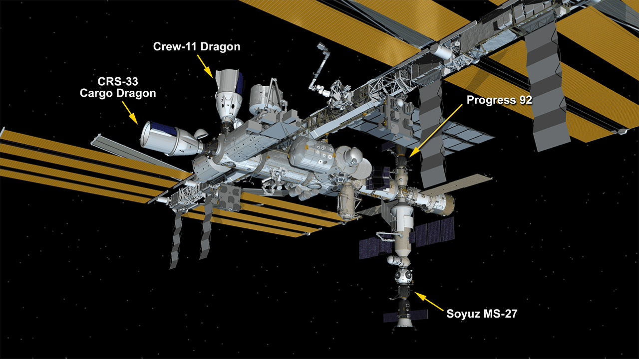 Roscosmos Progress 91 Undocked from Space Station