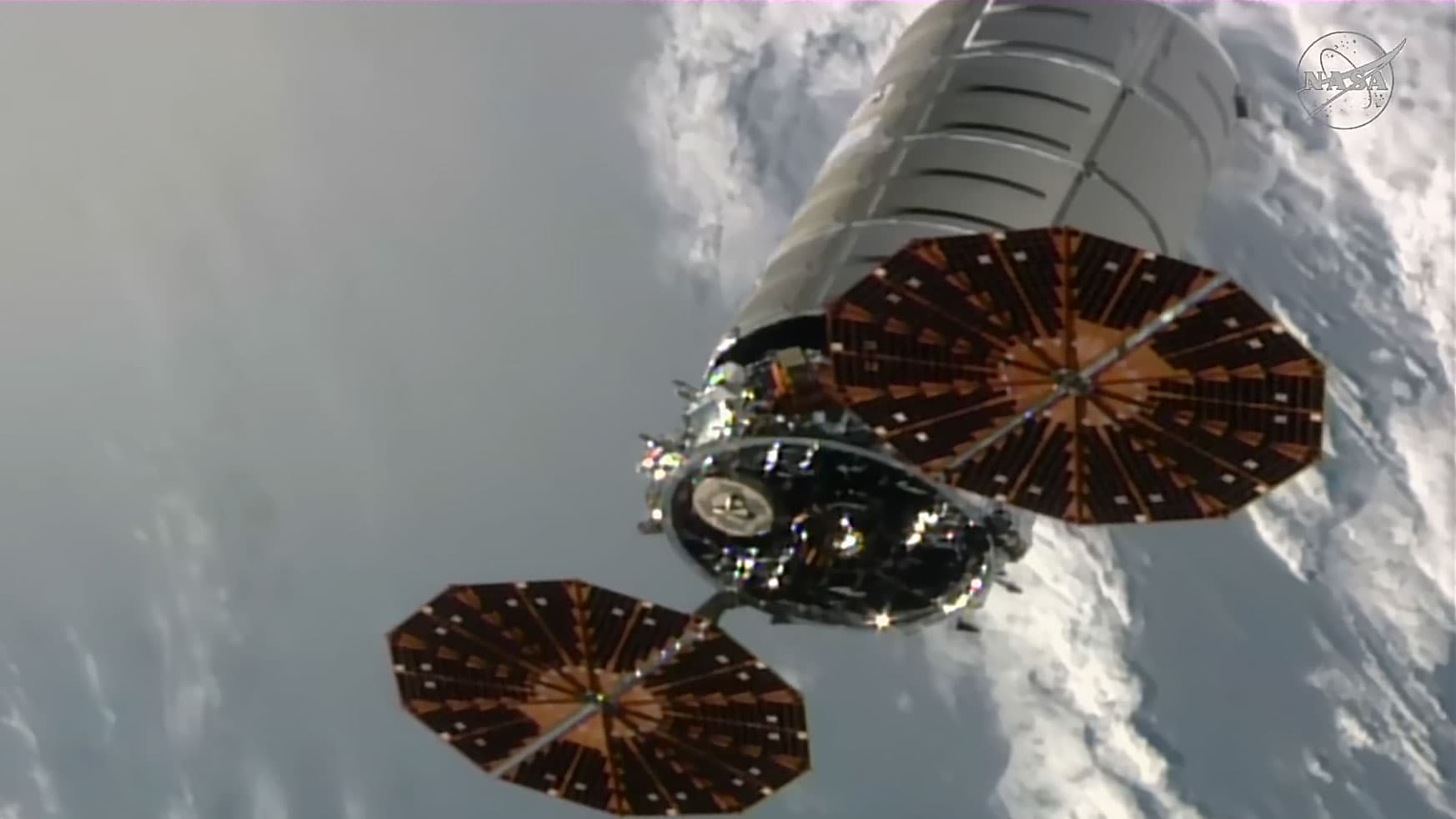 Canadarm2 Releases Cygnus XL Spacecraft Ending Cargo Mission
