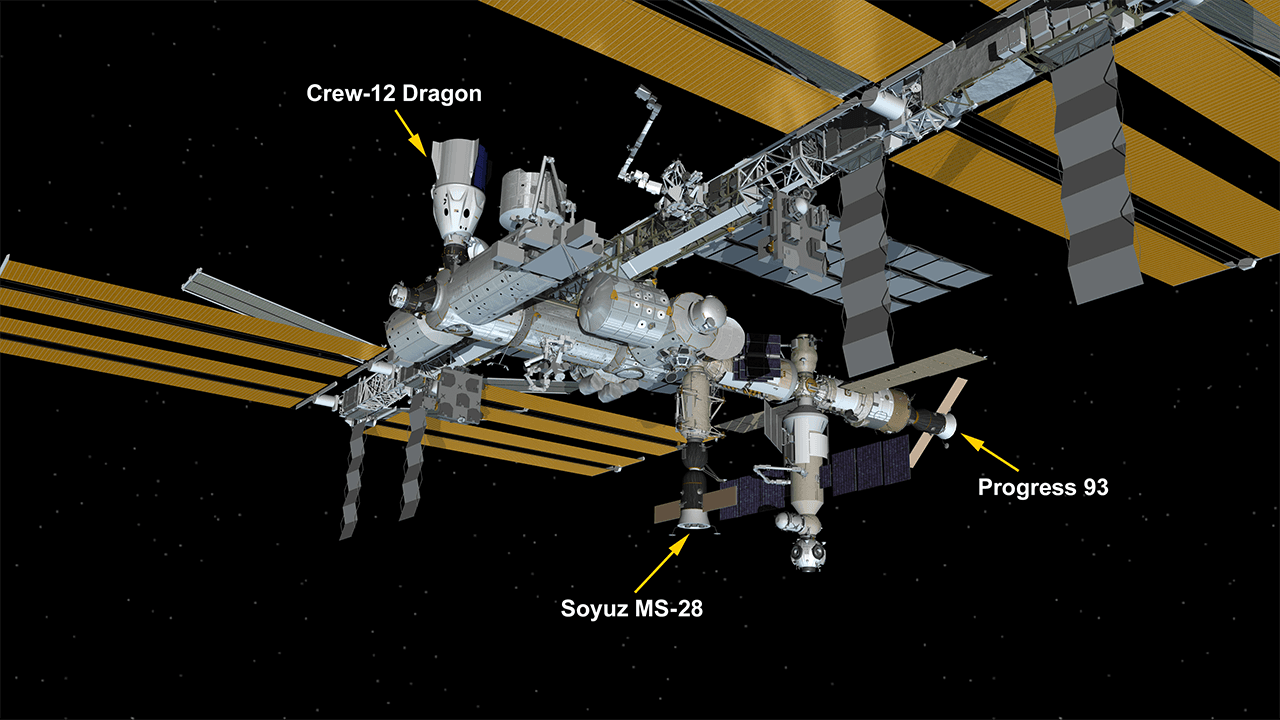 Roscosmos Progress Cargo Spacecraft Departs Station