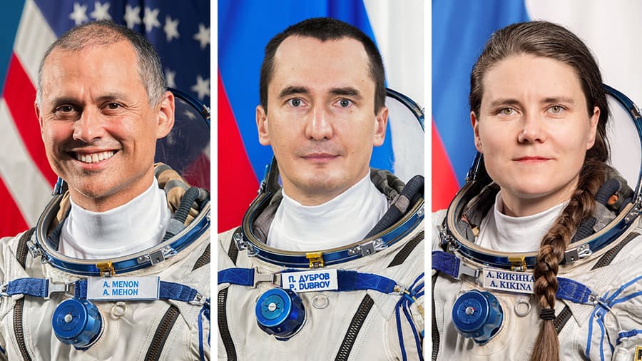 Soyuz Arriving at Station With New Crew Live on NASA+