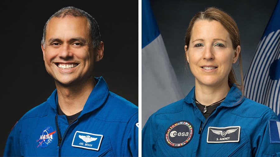 NASA. ESA Astronauts Ready for Tuesday’s Antenna Swap Spacewalk