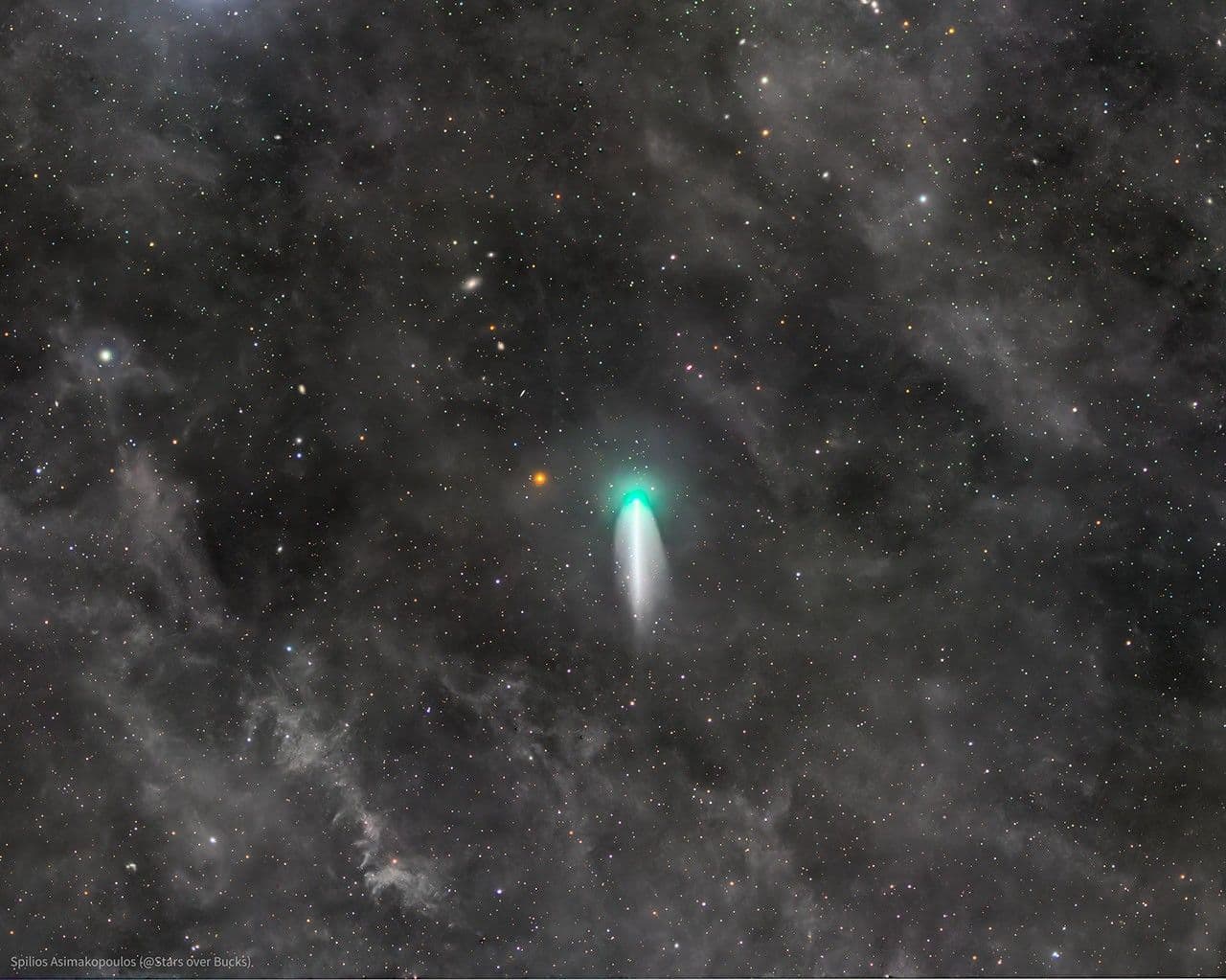 APOD: 2026 August 24 – Comet 220P in Outburst