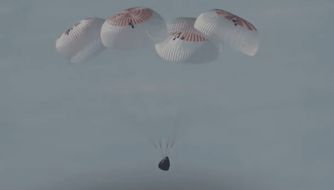 NASA’s SpaceX Crew-10 Dragon Splashdown at 11:33 a.m. EDT