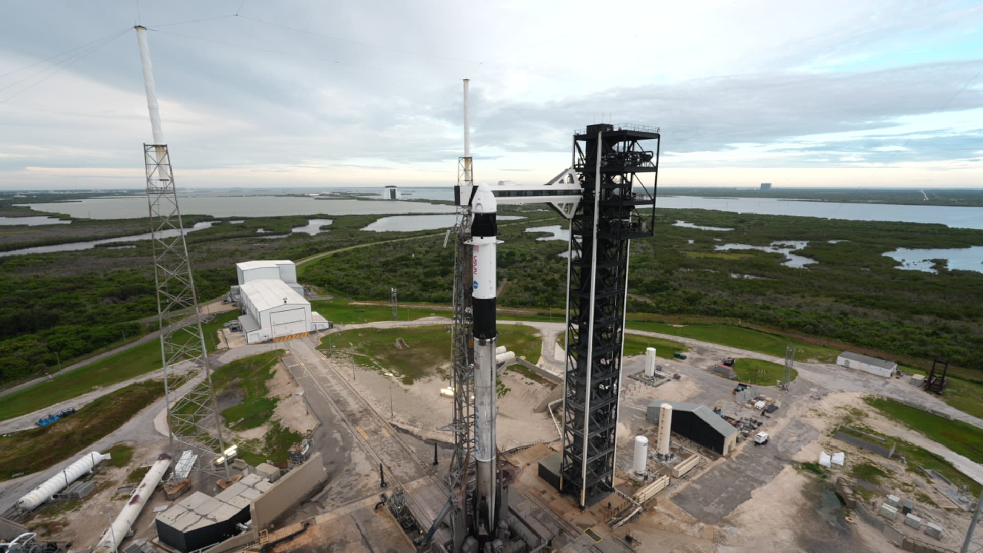 Dragon is ‘Go’ for Launch, Falcon 9 Fueling Underway